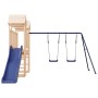 Spielplatz im Freien aus massivem Kiefernholz von vidaXL, Schaukeln und Spielgeräte - Ref: Foro24-3155825, Preis: 433,87 €, R...