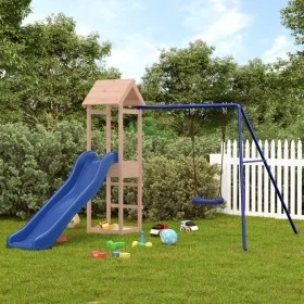 Douglas-Massivholz-Außenspielplatz von vidaXL, Schaukeln und Spielgeräte - Ref: Foro24-3155856, Preis: 228,54 €, Rabatt: %