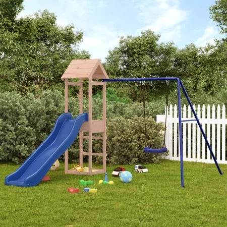 Douglas solid wood outdoor playground by vidaXL, Swings and play structures - Ref: Foro24-3155856, Price: 228,54 €, Discount: %