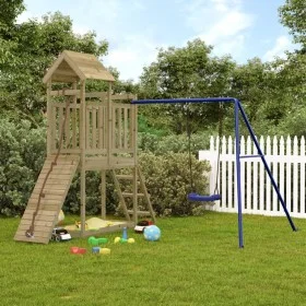 Impregnated pine wood outdoor playground by vidaXL, Swings and play structures - Ref: Foro24-3155872, Price: 347,57 €, Discou...