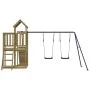 Impregnated pine wood outdoor playground by vidaXL, Swings and play structures - Ref: Foro24-3155839, Price: 411,69 €, Discou...