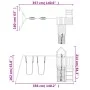 Impregnated pine wood outdoor playground by vidaXL, Swings and play structures - Ref: Foro24-3155839, Price: 411,69 €, Discou...