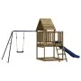 Outdoor playground made of impregnated pine wood by vidaXL, Swings and play structures - Ref: Foro24-3155938, Price: 453,80 €...