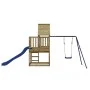 Outdoor playground made of impregnated pine wood by vidaXL, Swings and play structures - Ref: Foro24-3155938, Price: 453,80 €...