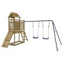 Spielplatz im Freien aus imprägniertem Kiefernholz von vidaXL, Schaukeln und Spielgeräte - Ref: Foro24-3155875, Preis: 386,76...