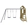 Impregnated pine wood outdoor playground by vidaXL, Swings and play structures - Ref: Foro24-3155875, Price: 357,31 €, Discou...