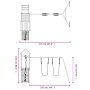 Impregnated pine wood outdoor playground by vidaXL, Swings and play structures - Ref: Foro24-3155875, Price: 386,76 €, Discou...