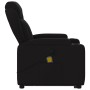 Sillón reclinable de masaje elevable tela negro