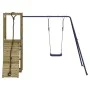 Outdoor playground made of impregnated pine wood by vidaXL, Swings and play structures - Ref: Foro24-3155950, Price: 231,49 €...