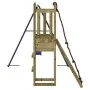 Outdoor playground made of impregnated pine wood by vidaXL, Swings and play structures - Ref: Foro24-3155950, Price: 231,49 €...