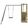 Outdoor playground made of impregnated pine wood by vidaXL, Swings and play structures - Ref: Foro24-3155950, Price: 231,49 €...