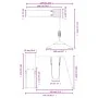 Parque infantil de exterior madera maciza Douglas de vidaXL, Columpios y estructuras de juegos - Ref: Foro24-3155955, Precio:...