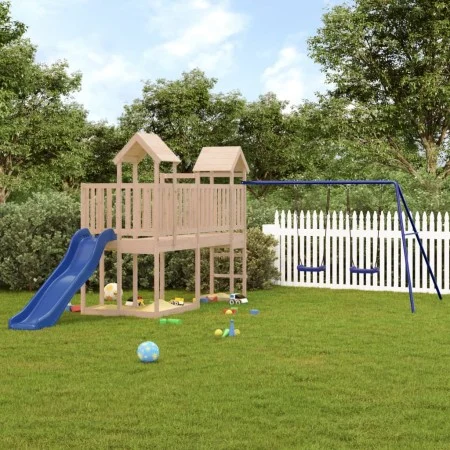 Solid pine wood outdoor playground by vidaXL, Swings and play structures - Ref: Foro24-3155849, Price: 558,06 €, Discount: %