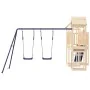 Solid pine wood outdoor playground by vidaXL, Swings and play structures - Ref: Foro24-3155849, Price: 558,06 €, Discount: %