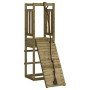 Spielhaus mit Kletterwand aus imprägniertem Kiefernholz von vidaXL, Schaukeln und Spielgeräte - Ref: Foro24-3155947, Preis: 1...
