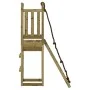 Playhouse with pine impregnated wood climbing wall by vidaXL, Swings and play structures - Ref: Foro24-3155947, Price: 154,90...