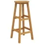 Garden table and 5-piece high stools set made of solid acacia wood. by vidaXL, Garden sets - Ref: Foro24-3154381, Price: 242,...
