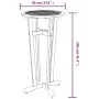 Garden table and 5-piece high stools set made of solid acacia wood. by vidaXL, Garden sets - Ref: Foro24-3154381, Price: 242,...