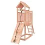 Children's playhouse with Douglas fir wood climbing wall by vidaXL, Swings and play structures - Ref: Foro24-3155868, Price: ...