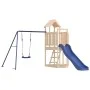 Parque infantil de exterior madera maciza de pino de vidaXL, Columpios y estructuras de juegos - Ref: Foro24-3155840, Precio:...