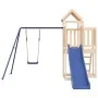 Parque infantil de exterior madera maciza de pino de vidaXL, Columpios y estructuras de juegos - Ref: Foro24-3155840, Precio:...