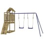Spielplatz im Freien imprägniertes Kiefernholz von vidaXL, Schaukeln und Spielgeräte - Ref: Foro24-3155971, Preis: 335,93 €, ...
