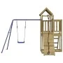 Spielplatz im Freien imprägniertes Kiefernholz von vidaXL, Schaukeln und Spielgeräte - Ref: Foro24-3155836, Preis: 403,27 €, ...