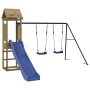 Spielplatz im Freien aus imprägniertem Kiefernholz von vidaXL, Schaukeln und Spielgeräte - Ref: Foro24-3155824, Preis: 280,51...