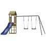Impregnated pine wood outdoor playground by vidaXL, Swings and play structures - Ref: Foro24-3155824, Price: 264,81 €, Discou...