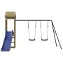 Impregnated pine wood outdoor playground by vidaXL, Swings and play structures - Ref: Foro24-3155824, Price: 264,81 €, Discou...