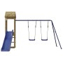 Spielplatz im Freien aus imprägniertem Kiefernholz von vidaXL, Schaukeln und Spielgeräte - Ref: Foro24-3155824, Preis: 280,51...