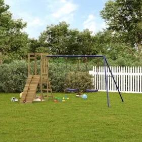Impregnated pine wood outdoor playground by vidaXL, Swings and play structures - Ref: Foro24-3155923, Price: 294,34 €, Discou...