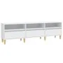 Sperrholz TV-Möbel weiß 150x30x44,5 cm von vidaXL, TV-Möbel - Ref: Foro24-831909, Preis: 86,94 €, Rabatt: %