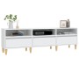 Sperrholz TV-Möbel weiß 150x30x44,5 cm von vidaXL, TV-Möbel - Ref: Foro24-831909, Preis: 88,22 €, Rabatt: %