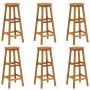 Garden table and 7-piece high stools set made of solid acacia wood. by vidaXL, Garden sets - Ref: Foro24-3154395, Price: 413,...