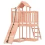 Children's playhouse with Douglas fir wood climbing wall by vidaXL, Swings and play structures - Ref: Foro24-3155832, Price: ...
