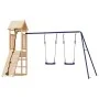 Solid pine wood outdoor playground by vidaXL, Swings and play structures - Ref: Foro24-3155816, Price: 242,92 €, Discount: %
