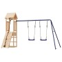 Spielplatz im Freien aus massivem Kiefernholz von vidaXL, Schaukeln und Spielgeräte - Ref: Foro24-3155816, Preis: 181,79 €, R...