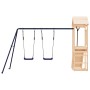 Spielplatz im Freien aus massivem Kiefernholz von vidaXL, Schaukeln und Spielgeräte - Ref: Foro24-3155816, Preis: 181,79 €, R...