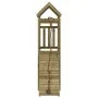 Playhouse with climbing wall made of pine-impregnated wood by vidaXL, Swings and play structures - Ref: Foro24-3155965, Price...