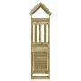 Playhouse with climbing wall made of pine-impregnated wood by vidaXL, Swings and play structures - Ref: Foro24-3155965, Price...