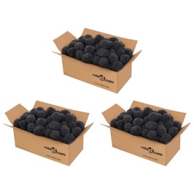 Bolas de filtro de piscina antiolores polietileno negro 2100 g