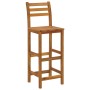 High garden table and stools 5 pcs solid acacia wood by vidaXL, Garden sets - Ref: Foro24-3154391, Price: 411,53 €, Discount: %