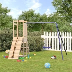 Spielplatz im Freien aus massivem Kiefernholz von vidaXL, Schaukeln und Spielgeräte - Ref: Foro24-3155918, Preis: 266,07 €, R...