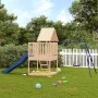 Solid pine wood outdoor playground by vidaXL, Swings and play structures - Ref: Foro24-3155936, Price: 396,26 €, Discount: %