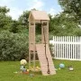 Playhouse with climbing wall solid pine wood by vidaXL, Swings and play structures - Ref: Foro24-3155810, Price: 157,06 €, Di...
