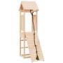 Spielhaus mit Kletterwand aus massivem Kiefernholz von vidaXL, Schaukeln und Spielgeräte - Ref: Foro24-3155810, Preis: 117,29...