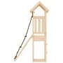 Playhouse with climbing wall solid pine wood by vidaXL, Swings and play structures - Ref: Foro24-3155810, Price: 157,06 €, Di...