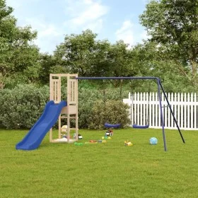 Spielplatz im Freien aus massivem Kiefernholz von vidaXL, Schaukeln und Spielgeräte - Ref: Foro24-3155957, Preis: 237,80 €, R...