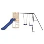 Spielplatz im Freien aus massivem Kiefernholz von vidaXL, Schaukeln und Spielgeräte - Ref: Foro24-3155957, Preis: 252,55 €, R...